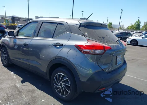 2020 Nissan Kicks S Xtronic Cvt z USA, uszkodzony, nr VIN 3N1CP5BV2LL508348